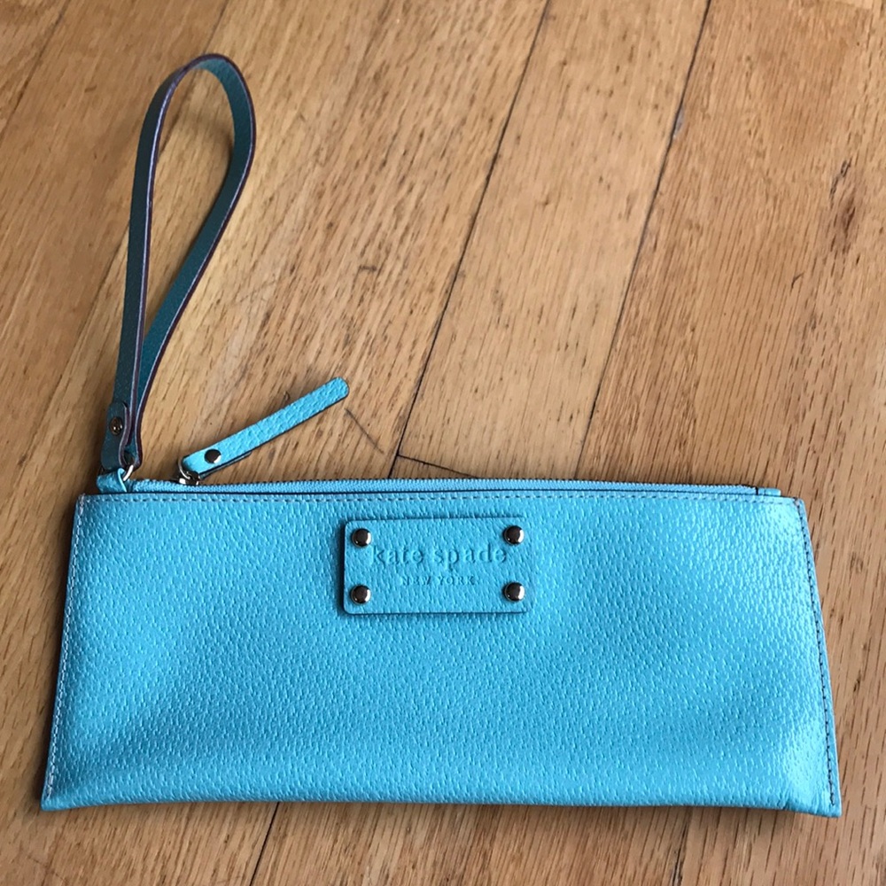 Like New Kate Spade Leather Clutch